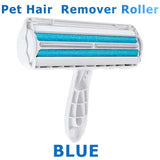 Pet Hair Roller Remover Lint Brush 2-Way Cleaning Comb Tool