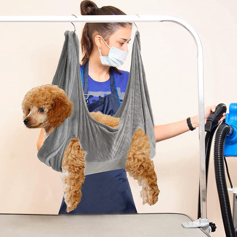 Breathable Pet Grooming Hammock Harness Restraint Bag Helper