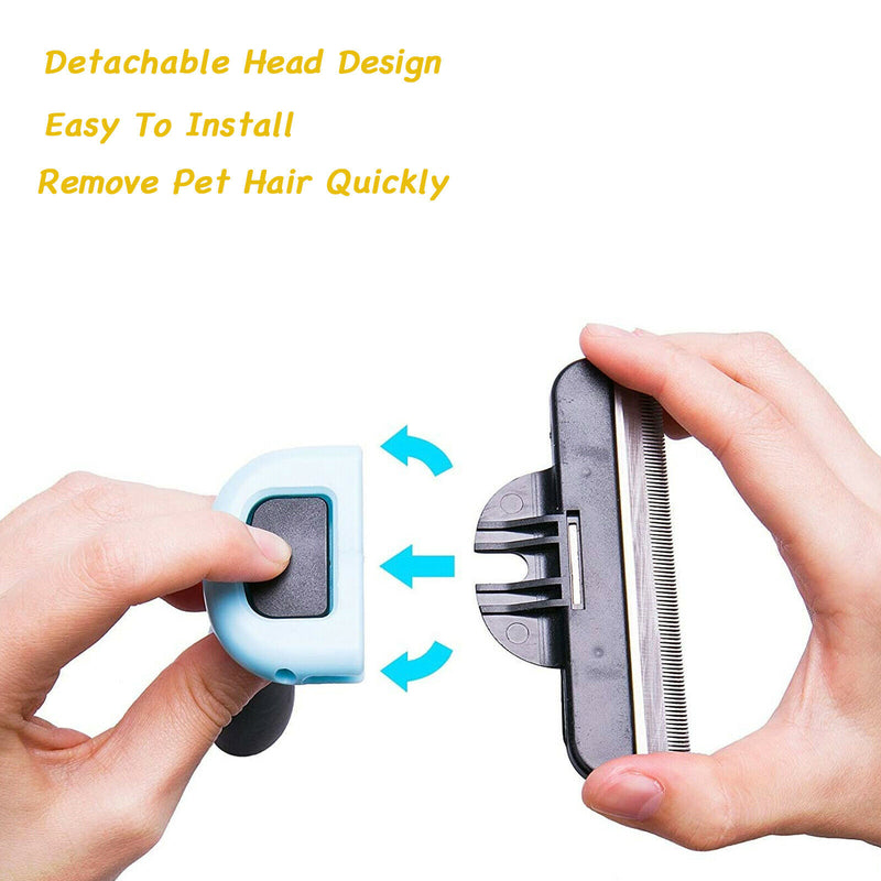 Pet Dog Cat Grooming Comb Brush Trimmer Tool Deshedding